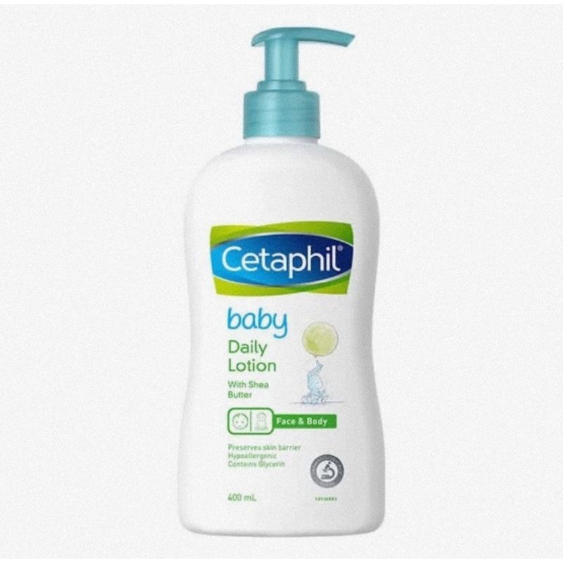 Cetaphil Baby Daily Lotion With Shea Butter 400 ml - Pelembab &amp; Perawatan Kulit Bayi