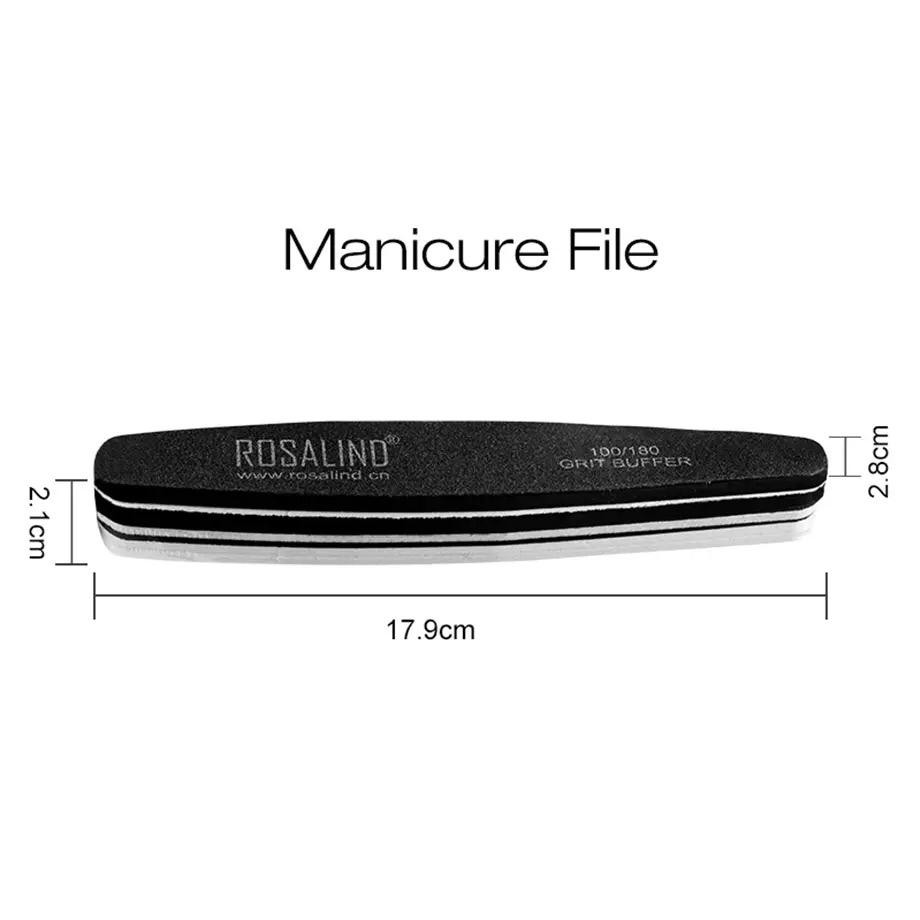 ~AB~ Rosalind Nail File Kikir KukuUntuk Manicure Pedicure Nail Art