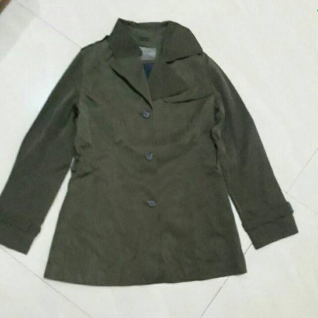 Zara coat ori preloved used once