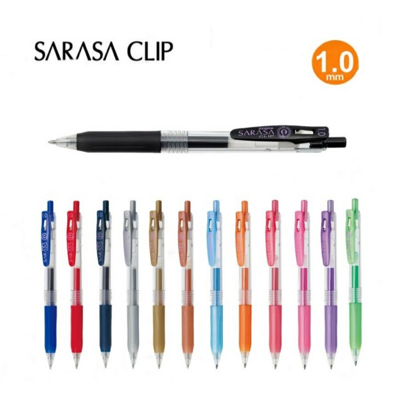 

Bolpoin Gel Zebra Sarasa Clip 1.0