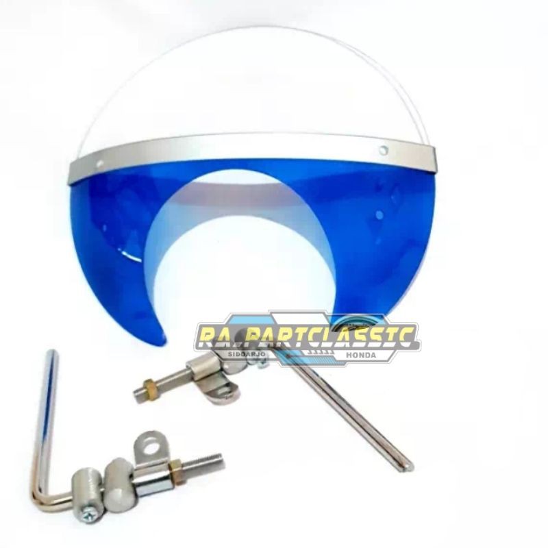VISOR DEPAN C70 WARNA BIRU