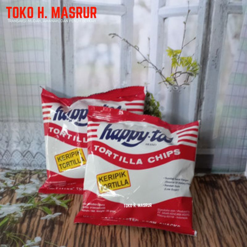 Keripik Jagung Tortilla Chips Happy.tos Mini 25gr