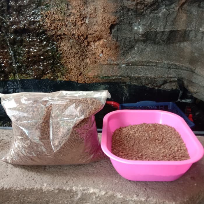 JUAL PASIR MALANG MERAH 1KG AQUARIUM AQUASCAPE