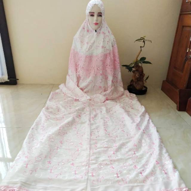 Bismillah,mukena sutra jepang 265k
