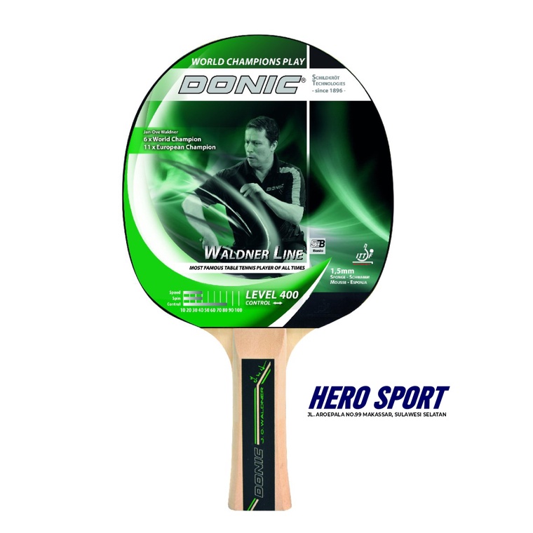 DONIC WALDNER 400 MADE UP BLADE