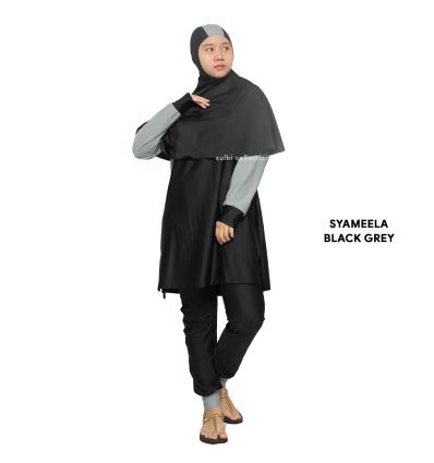 Baju Renang MUSLIMAH SYAMEELA Model LOOSE FIT SULBI