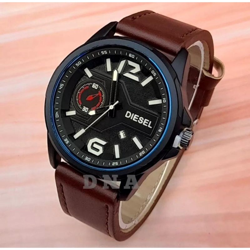 Jam Tangan Analog Diesel Pria Jam Tangan Terlaris Jarum