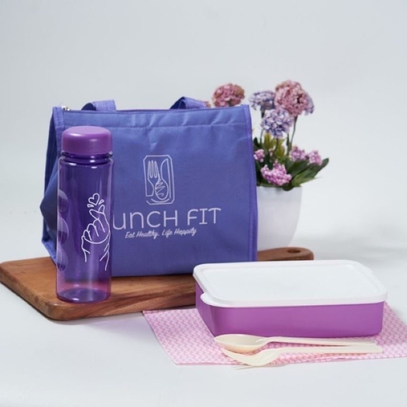 Kotak makan / luch fit set / tempat makan set