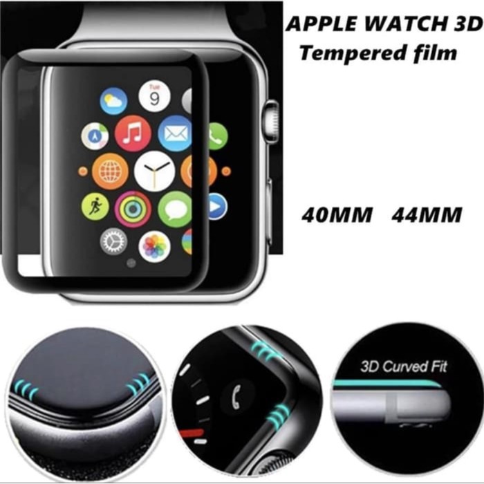 TEMPERED GLASS TPU 360 PROTECTION FOR APPLE WATCH SERIES 1-2-3-4-5