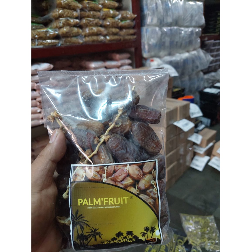 kurma tangkai palm/ palm tangkai 500GR ORIGINAL  [KEMASAN PLASTIK]