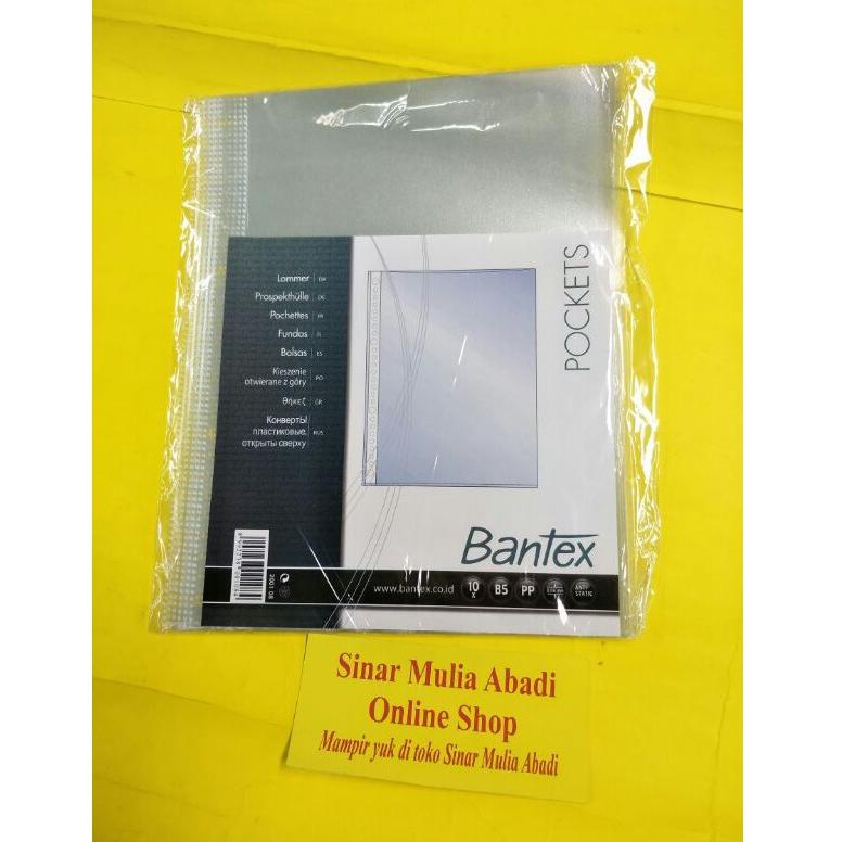 

[KODE V9NNV] Kantong Pocket Binder Note Varian A5 dan B5 Plastik Loose Leaf / pak isi 10 lembar