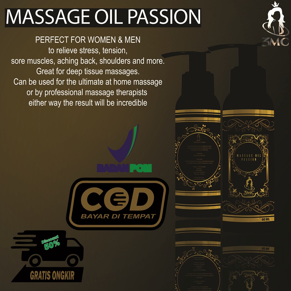 Minyak Pijat Original - 3MC MASSAGE OIL PREMIUM
