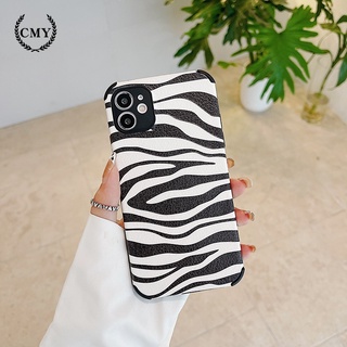 Case Bahan Kulit Domba Tpu Motif Zebra Untuk Iphone 11 Pro