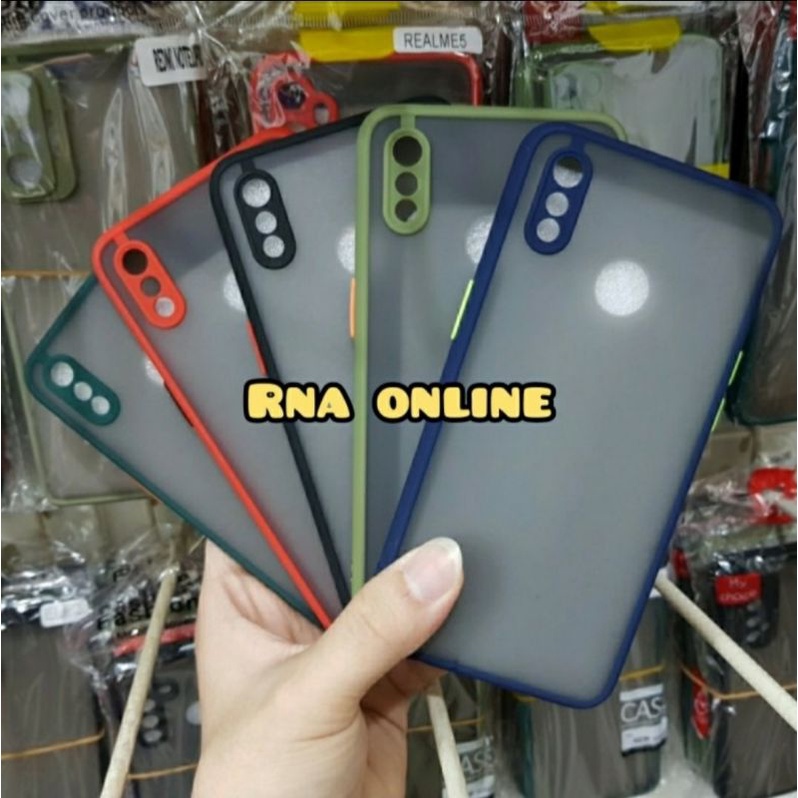 REALME 3 CASE DOVE SLIM MATTE FUZE MACARON