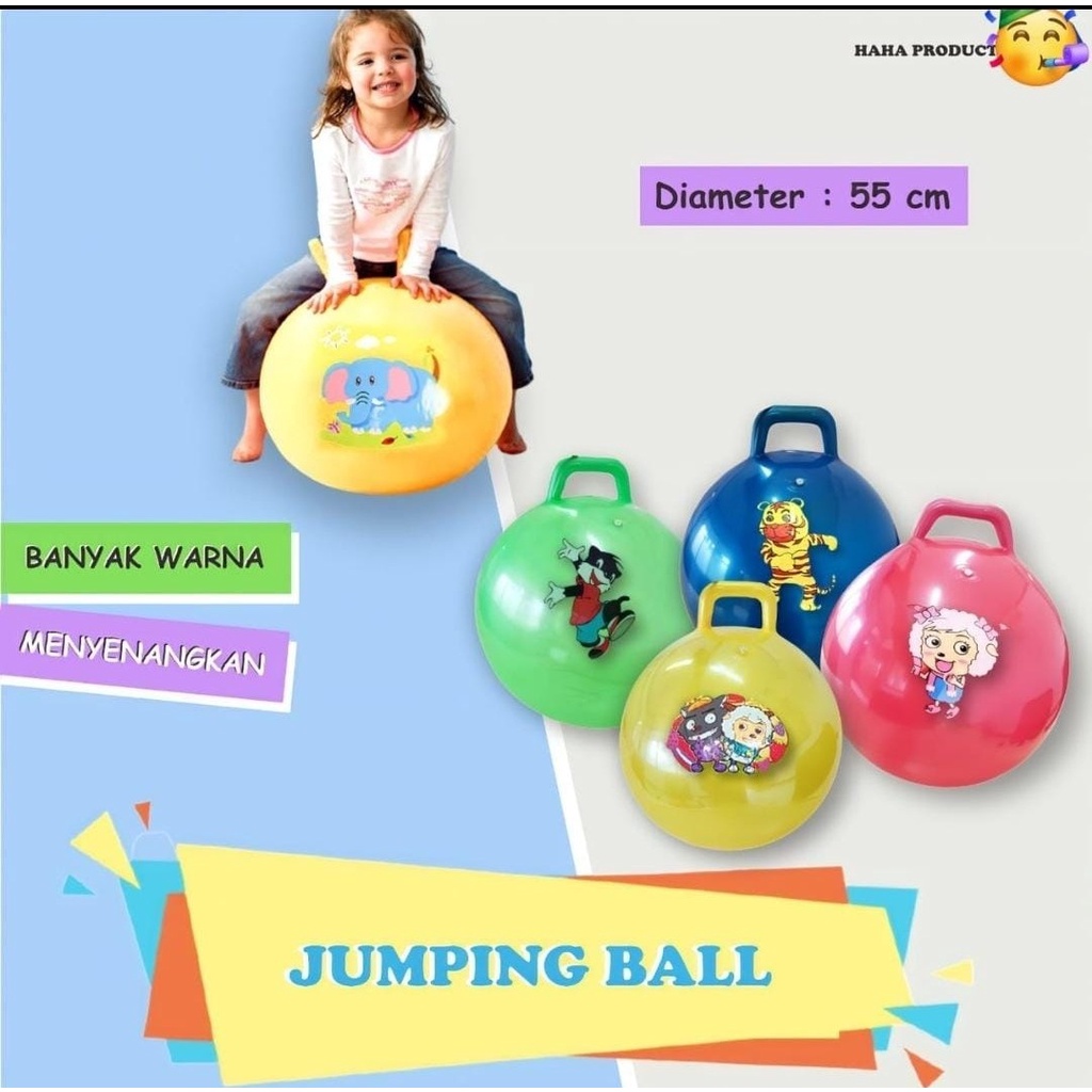 Bola jumping ball diameter 55 cm