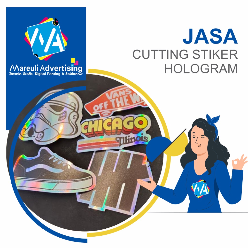 

Jasa Cutting Stiker Hologram