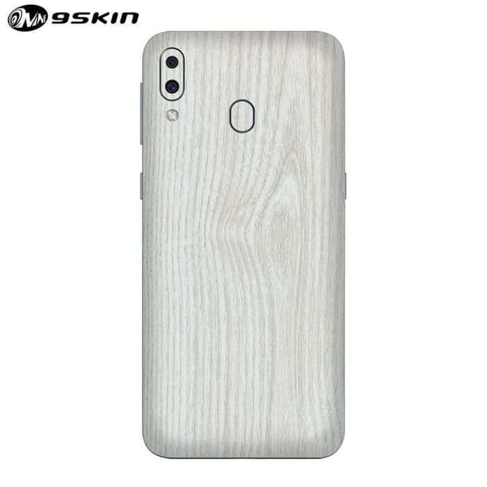 Skin Handphone / Protector Samsung M20 - 3M White Wood