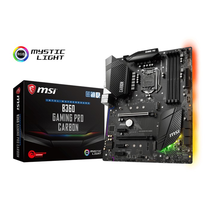 MSI MOTHERBOARD B360 GAMING PRO CARBON