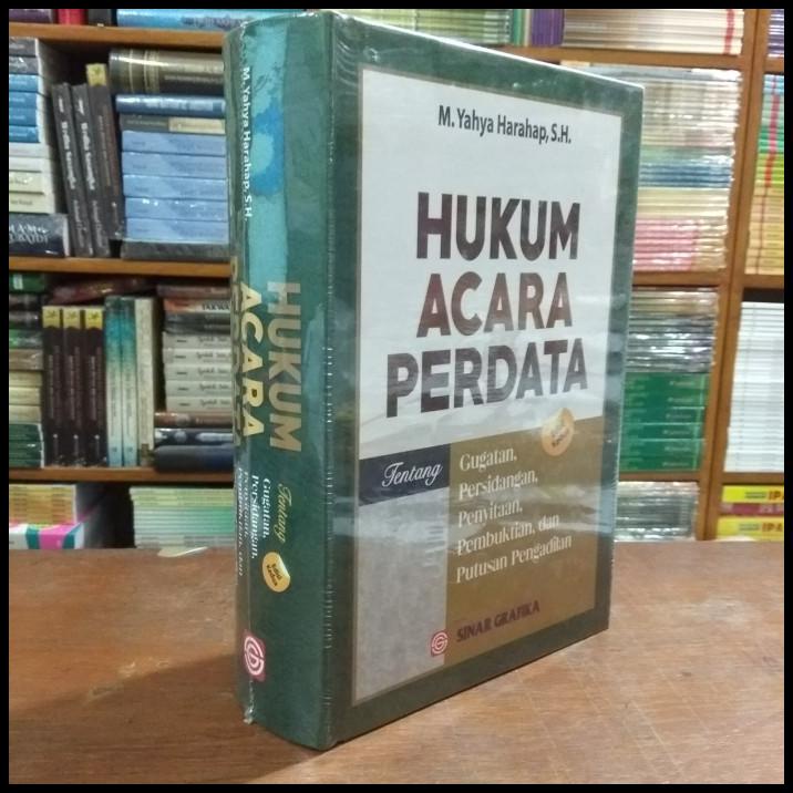 Diskon 20% Buku Hukum Acara Perdata Yahya Harahap Original | Caramel