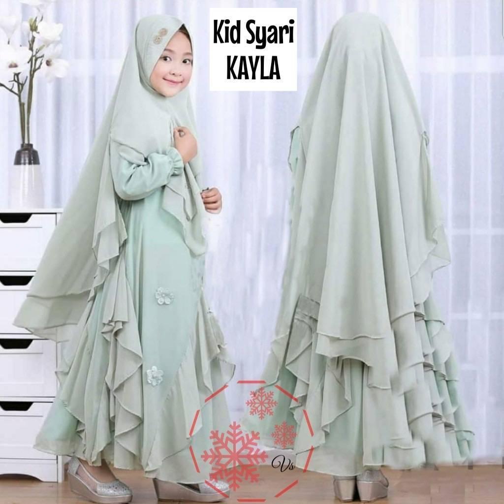 Gamis Anak Perempuan Syari Kayla