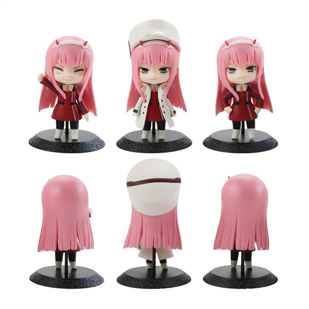 Lanfy Dar-ling in the FRANXX Figure Mainan Hadiah Mainan Anak Zero Two02 EXQ Ver 10CM Model Toys