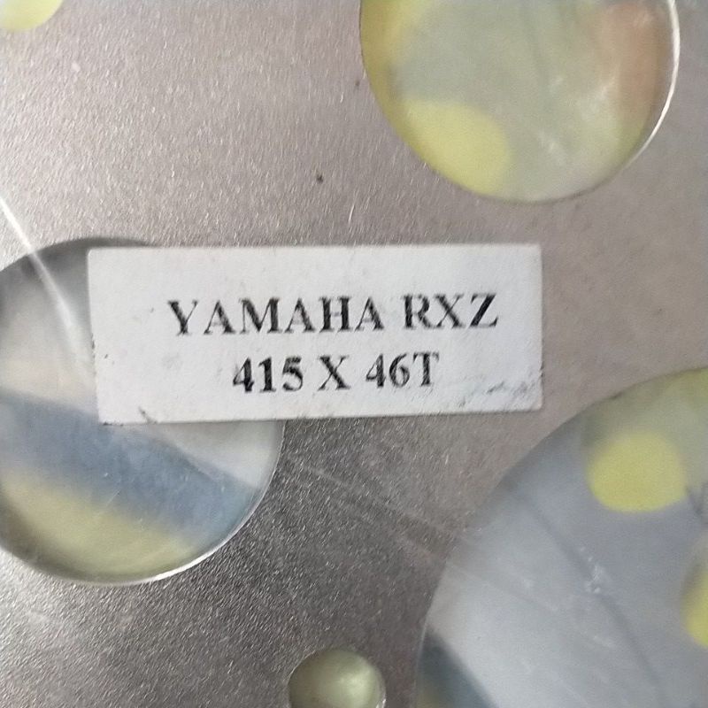 SSS RK TK 415 RX GEAR GER BELAKANG RXZ  JUPITER VEGA RX KING JUPITER Z VEGA R mx135 Ger tipis-SSS 415 x 46