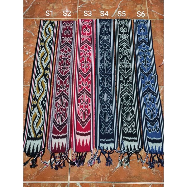 PROMO MURAH SYAL TENUN / TENUN SYAL / SYAL ETNIK / SYAL DAYAK / SYAL TORAJA