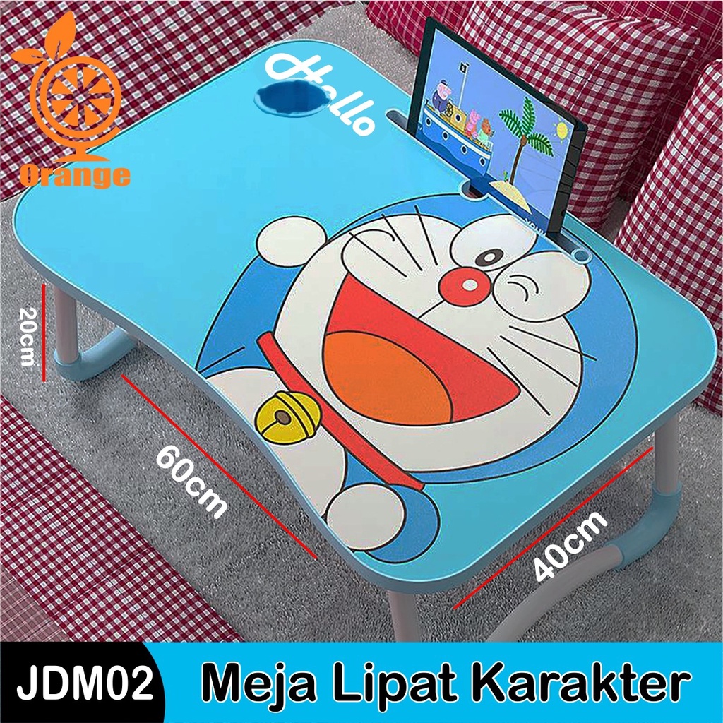 Meja Lipat Laptop Karakter Meja Belajar Anak Meja Portable Meja Lipat Serbaguna WFS