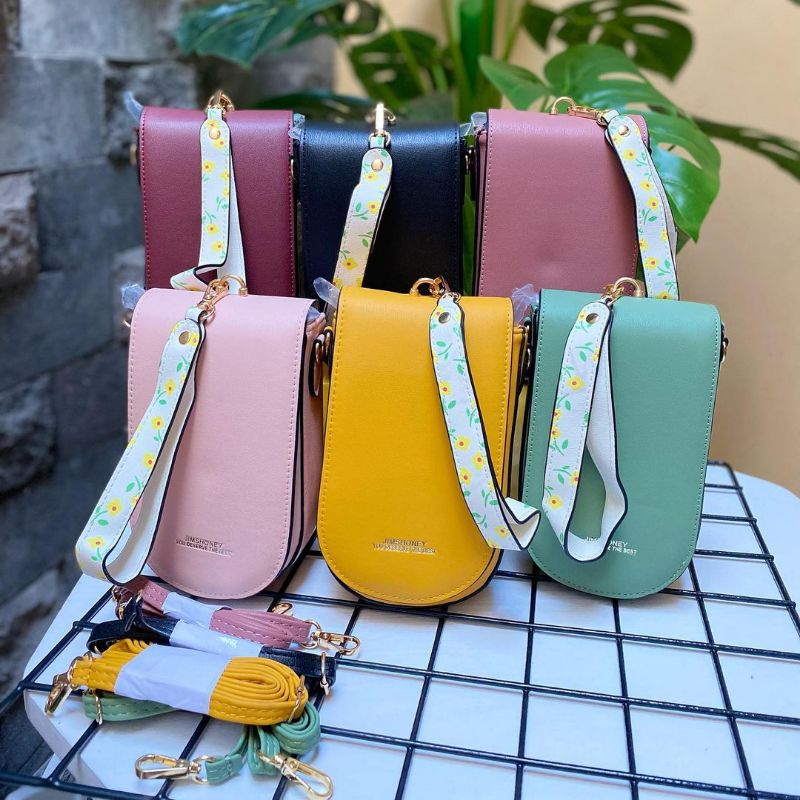 LOUISA MINI BAG JIMSHONEY SLINGPHONE HAND BAG TAS MINI SELEMPANG