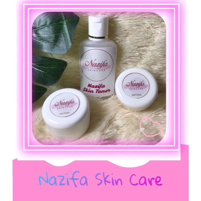 Nazifa Skincare Grade3 Day Cream glowing Cream mencerahkan Kulit Kusam Mencegah penuaan dini Mengata