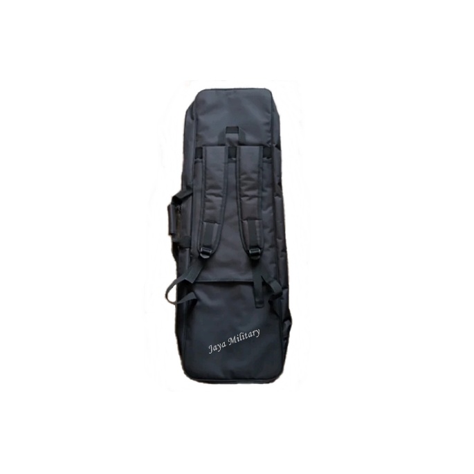 Gunbag 95 cm/ Airsoft /Tas Senjata 2 Unit Kompartemen 1smg V2/ Tas Senapan/Gunbag Hitam
