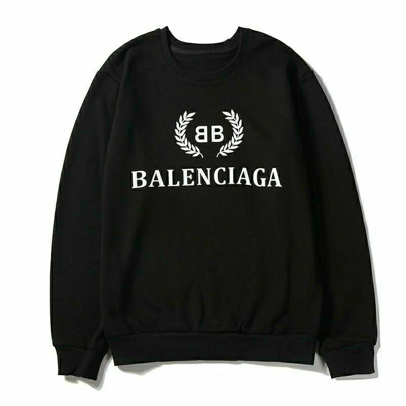 Sweater Crewneck B4lenciaga (S - 6XL) Jumbo Pria Wanita Sweatshirt BIGSIZE BB Mode Blca 5XL 4XL 3XL 2XL