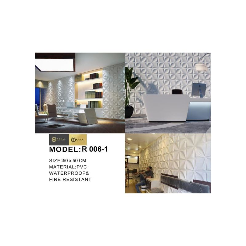 HARGA PROMO Wallpanel PVC 3D ROYAL WALLPANEL-4