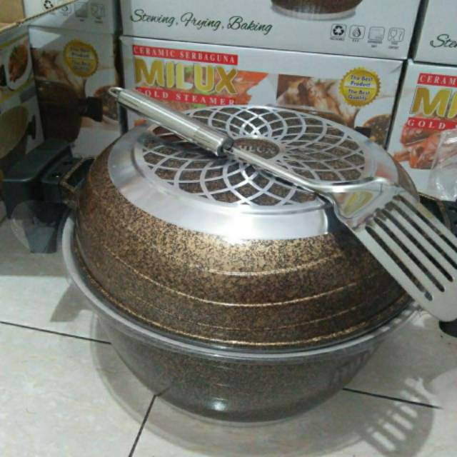 Panci Ceramic Milux Original Shopee Indonesia