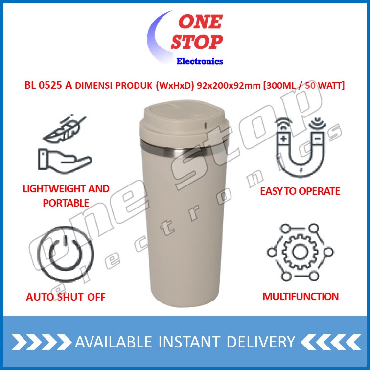 MODENA BL 0525 A Portable Blender Coppa