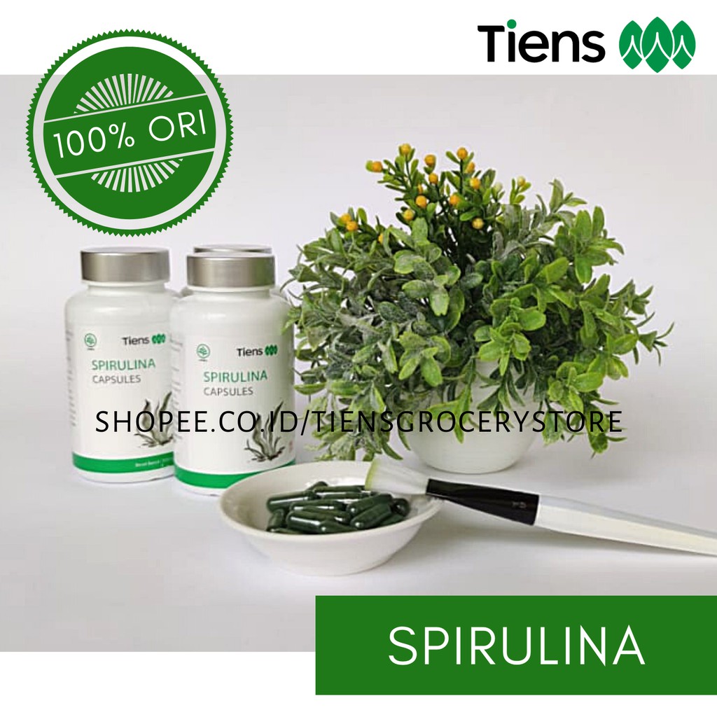 Masker Spirulina Tiens Tianshi Ori Original Asli