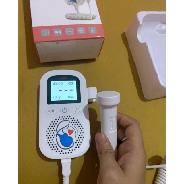 Alat pendeteksi detak jantung janin bayi fetal doppler