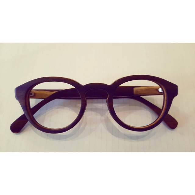 frame kacamata kayu(frame+lensa) pria wanita