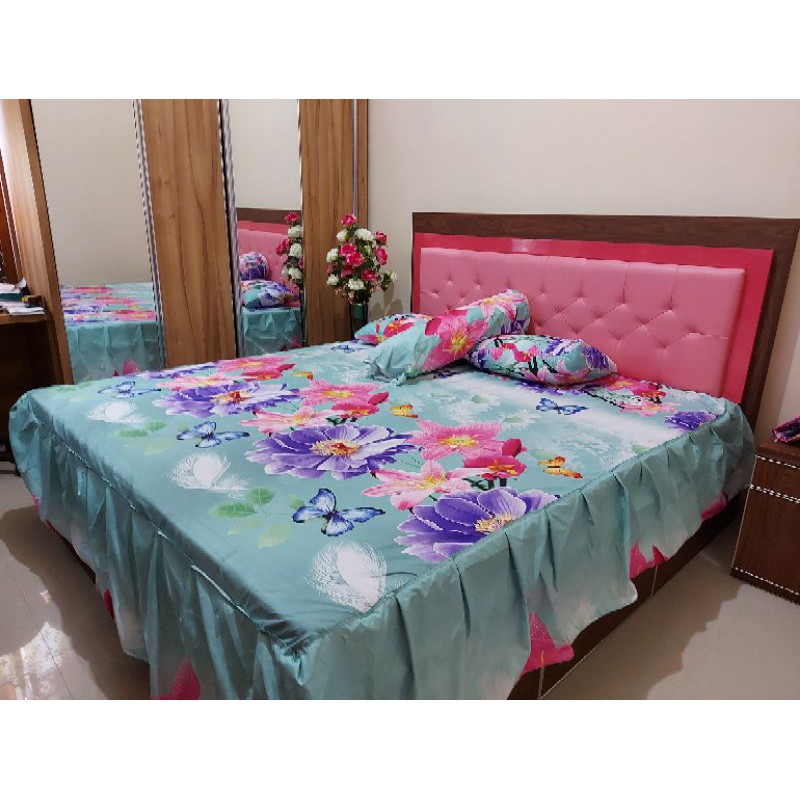 SPREI RUMBAI COTTON HALUS UK 180X200 CM