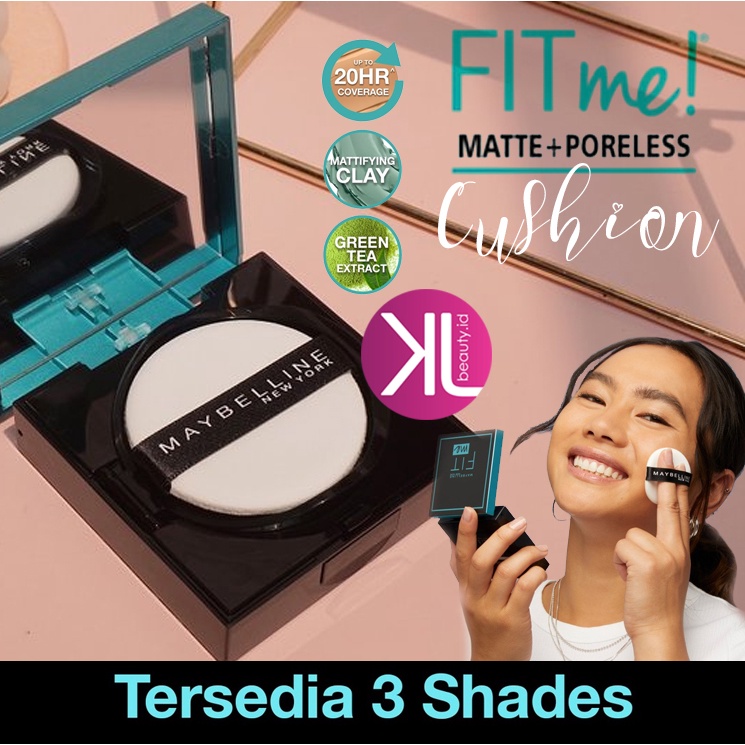 TERBARU Maybelline Fit Me Matte &amp; Poreless Cushion