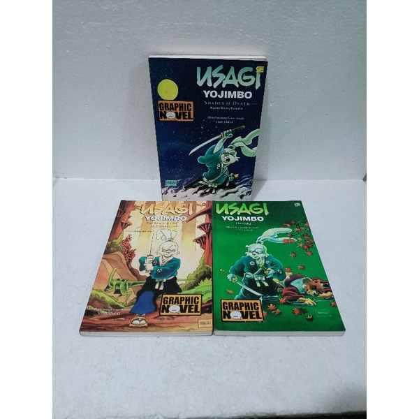 Graphic novel Usagi Yojimbo 1-3 JUAL PAKET