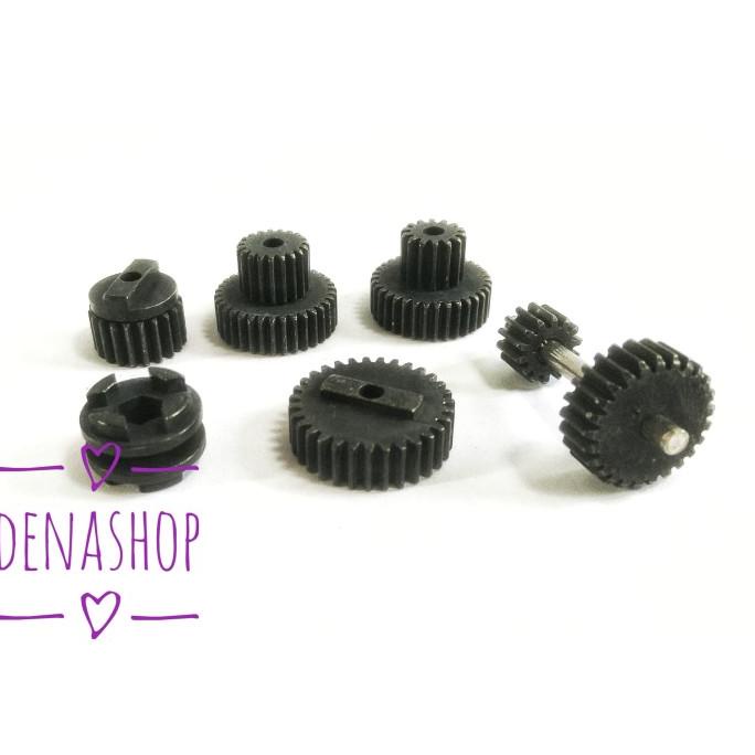 Gear Metal Upgrade Gearbox dual 2 Speed dinamo motor 370 RC wpl Mn d90