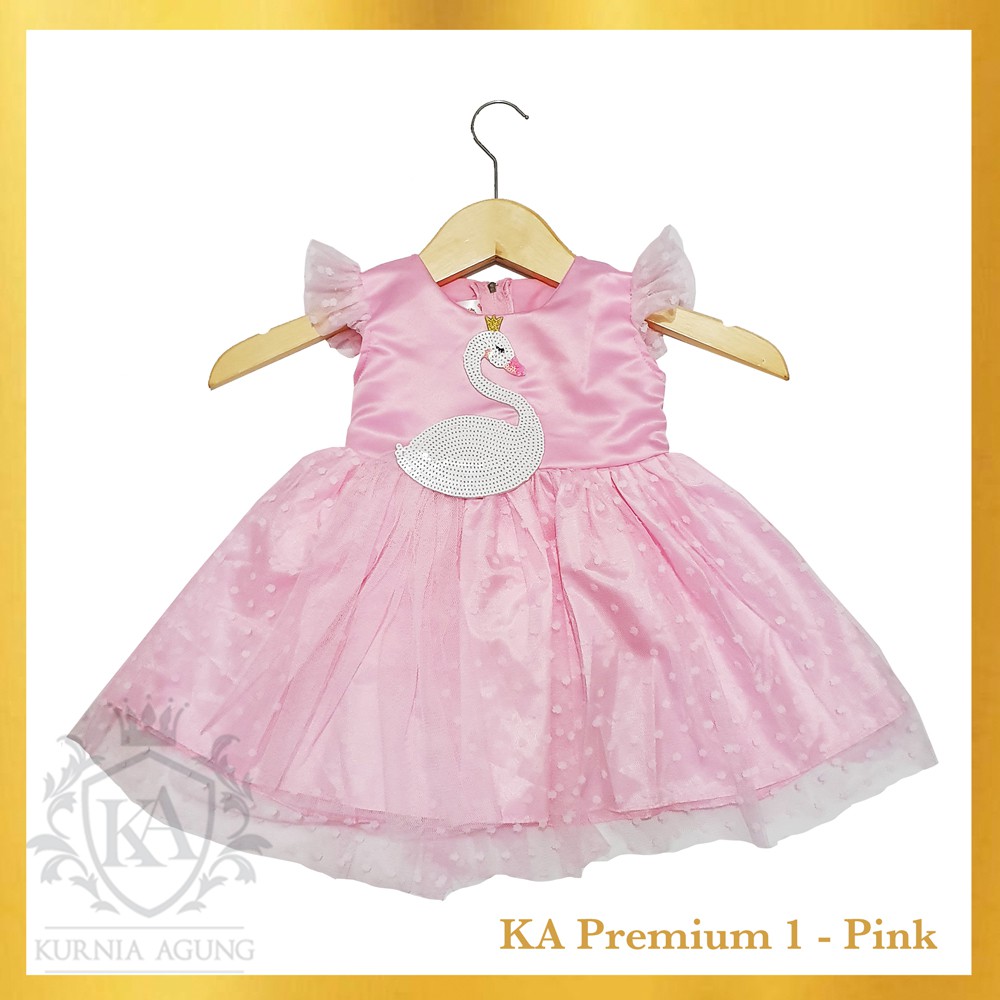 Baju Bayi Perempuan 0 - 18 Bulan Gaun Bayi Dress Bayi  Baju Pesta Anti Panas Premium 1