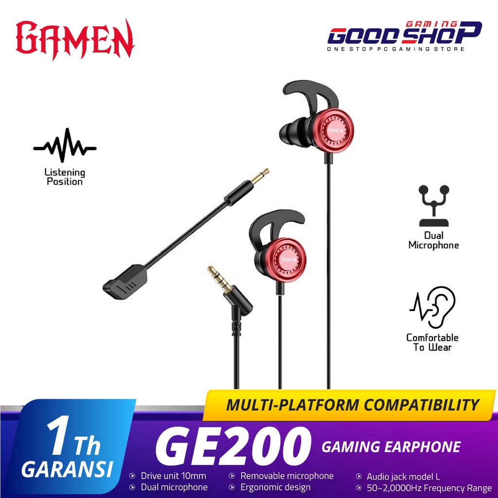 Gamen GE200 - Headset Gaming