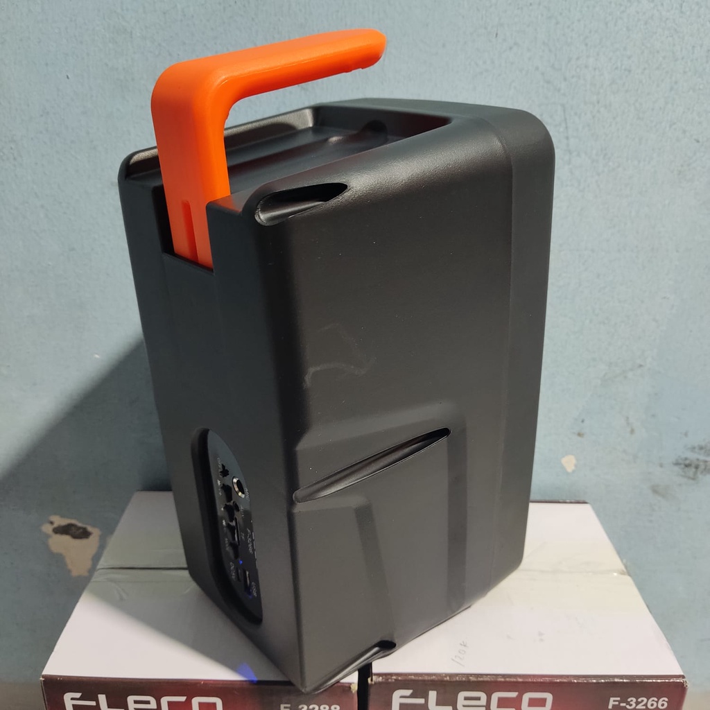 [BISA COD] SPEAKER BLUETOOTH PORTABLE FLECO F-3266 RADIO FM/MEMORI/MP3 EXTRA BASS