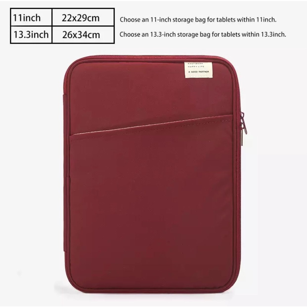 Tas Laptop Ipad Apple Tablet Surface Huawei Matebook Cover Lenovo Macbook Air Pro M1 M2 Xiaomi Samsung Tab Size 9 10 11 13 14 inch