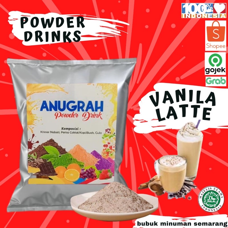 

BUBUK MINUMAN VANILA LATTE reguler 500gr