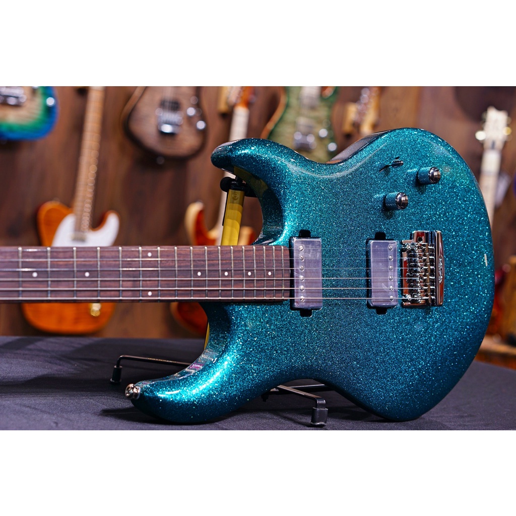 Ernie Ball Music Man Luke III HH - Ocean Sparkle G98406