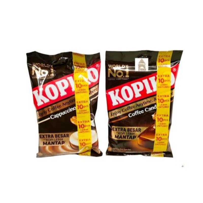 

Permen Kopiko Coffee Cappucino Candy Extra Isi 60pcs