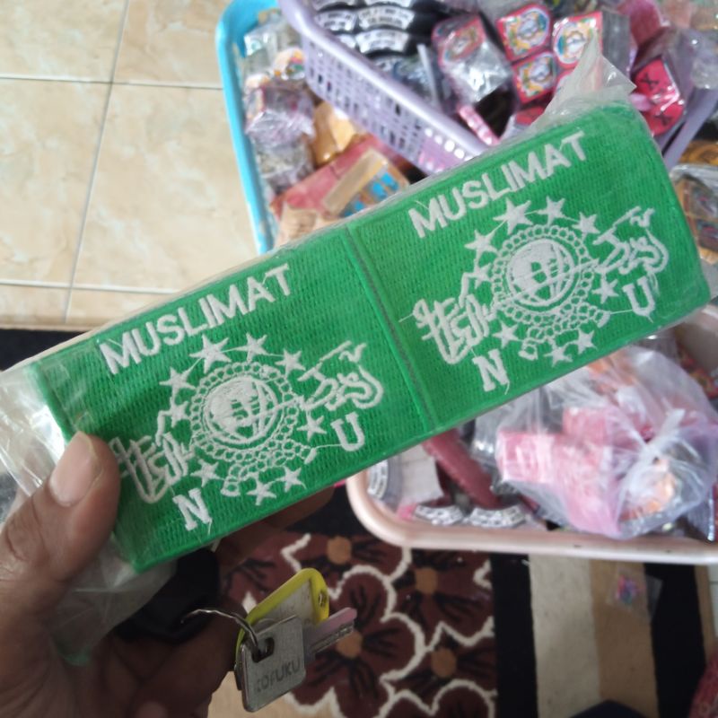 Muslimat bordir full 100 biji -+ 5x7cm